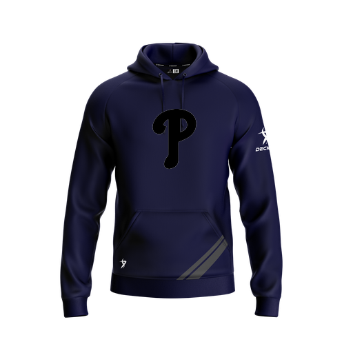 [FOLHSMNV-YXS-LOGO1] Decker Summit Hoodie (Youth XS, Navy, Logo 1)