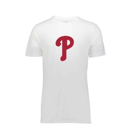 [FTSCUBWH-YS-LOGO2] Decker Youth Tri-Blend T-Shirt - Short Sleeve (Youth S, White, Logo 2)