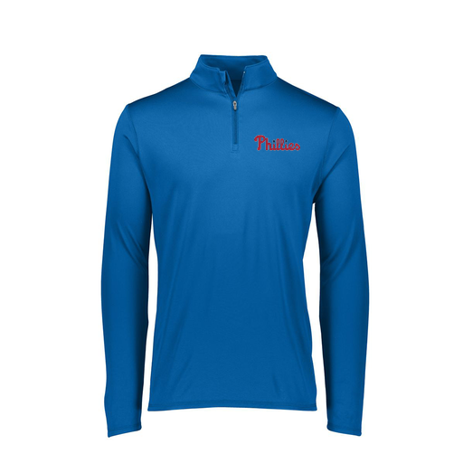 [FTLQFLRY-FAXS-LOGO3] Decker Women's Flex-Lite 1/4 Zip Shirt (Female Adult XS, Royal, Logo 3)