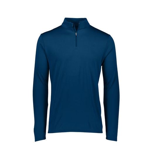 [FTLQFLNV-FAXS-LOGO5] Decker Women's Flex-Lite 1/4 Zip Shirt (Female Adult XS, Navy, Logo 5)
